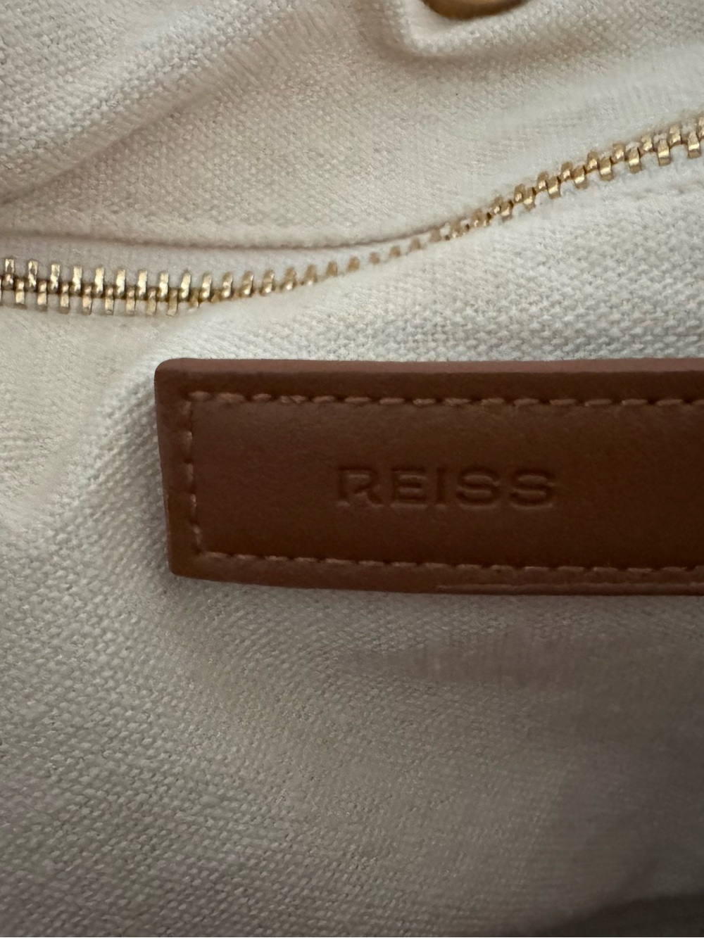 Reiss Raffia Tote Handbag - Picture 5 of 9